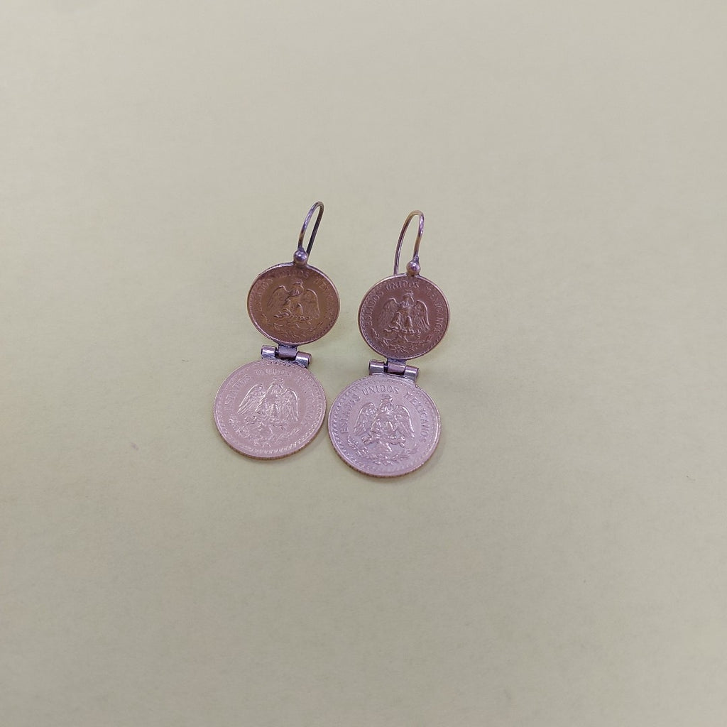 ARETES PAR ORO 21 K 3,32 GRMS (SEMINUEVO)