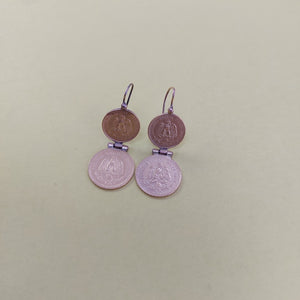 ARETES PAR ORO 21 K 3,32 GRMS (SEMINUEVO)