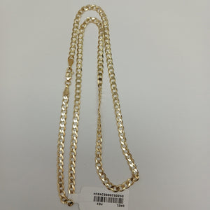 CADENA BARBADA 14K 55 CM 12.6 GR (NUEVO)