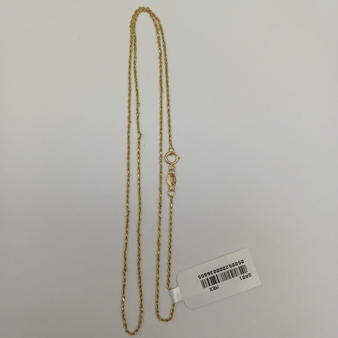 CADENA TORZAL 14K 55 CM 2.9 GR (NUEVO)