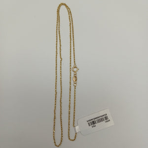 CADENA TORZAL 14K 55 CM 2.9 GR (NUEVO)