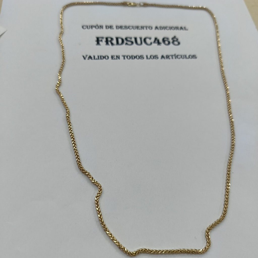 CADENA ORO 14 K 4.6 GRMS (SEMINUEVO)