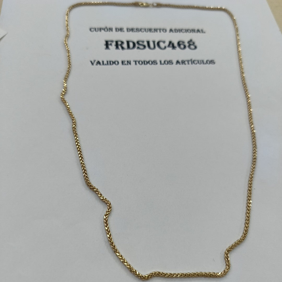CADENA ORO 14 K 4.6 GRMS (SEMINUEVO)