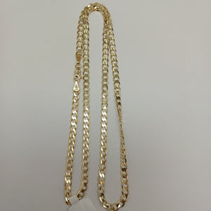 CADENA BARBADA 14K 55 CM 12.6 GR (NUEVO)