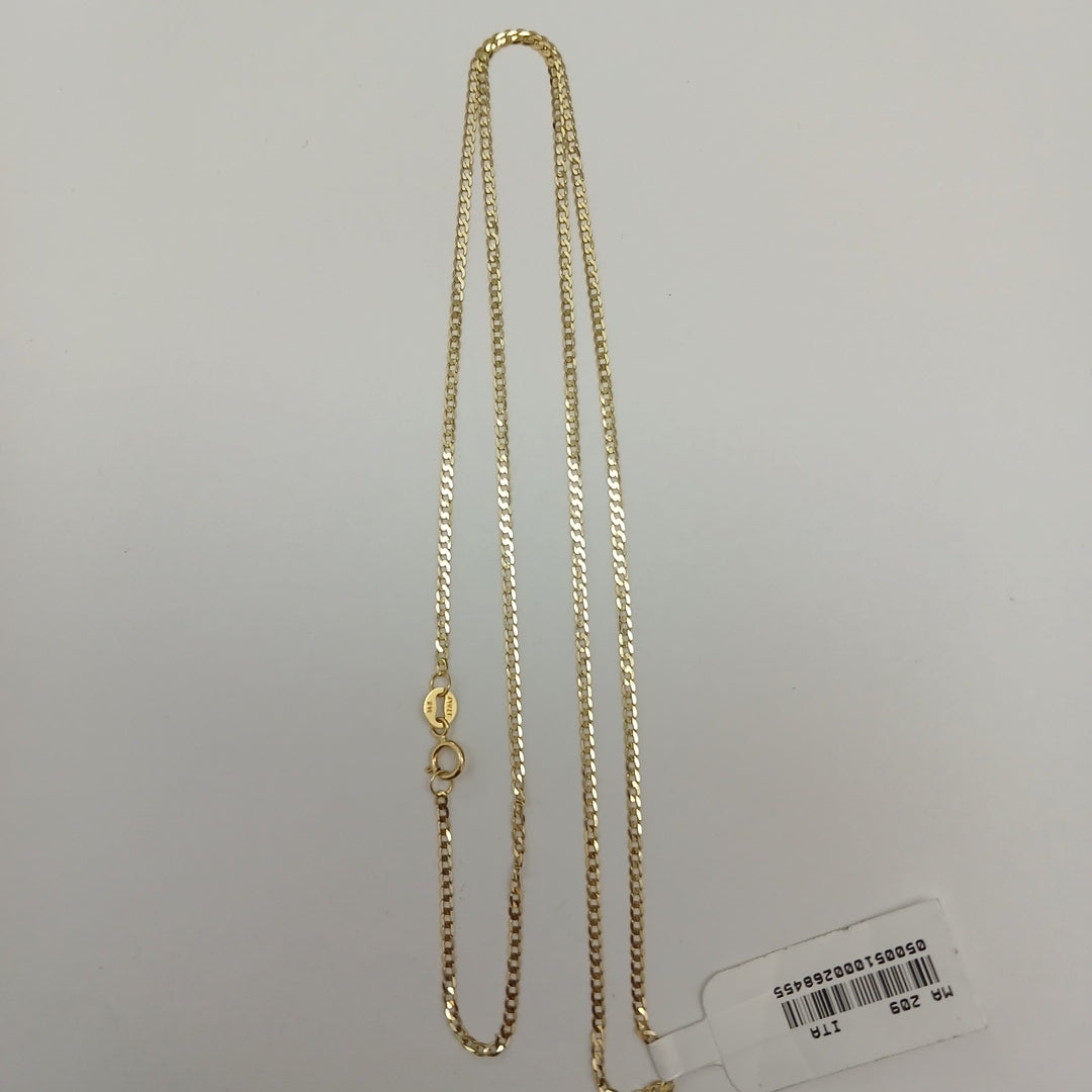 CADENAS BARBADA AMARILLA ORO 14K 2 (NUEVO)