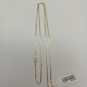 CADENAS BARBADA AMARILLA ORO 14K 2 (NUEVO)