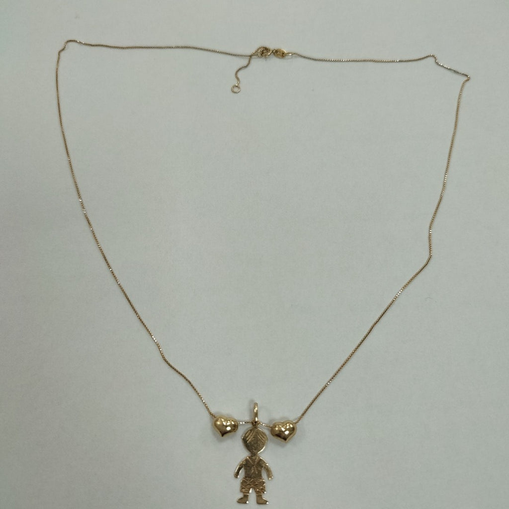 GARGANTILLA ORO 14 K 2.2 GRMS (SEMINUEVO)