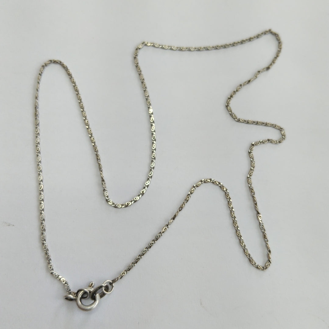 CADENA PLATA 1,60 GRMS (SEMINUEVO)