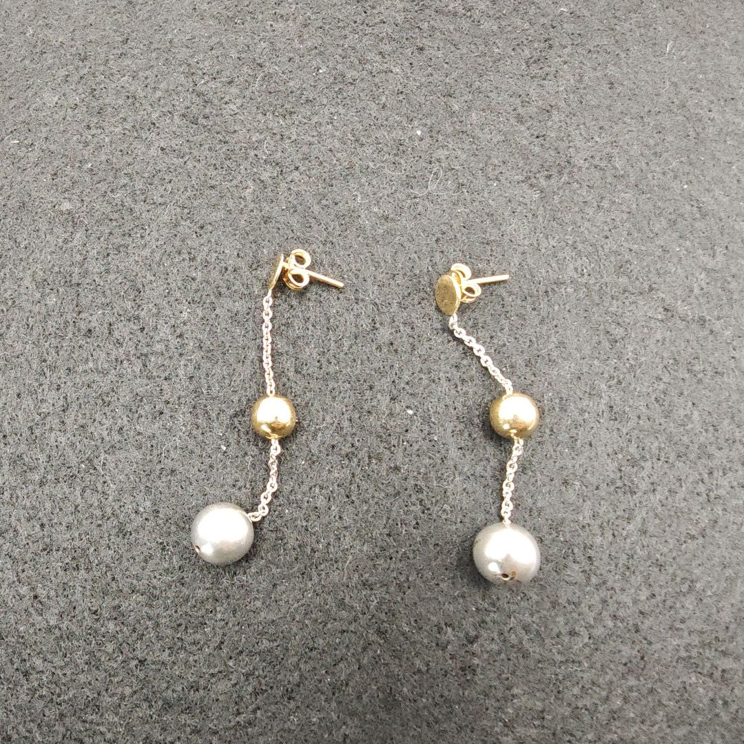 ARETES PAR ORO 14 K 4.5 GRMS (SEMINUEVO)