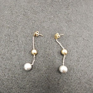 ARETES PAR ORO 14 K 4.5 GRMS (SEMINUEVO)