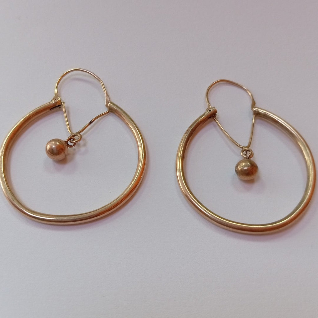 ARRACADAS PAR ORO 8 K 5.1 GRMS (SEMINUEVO)