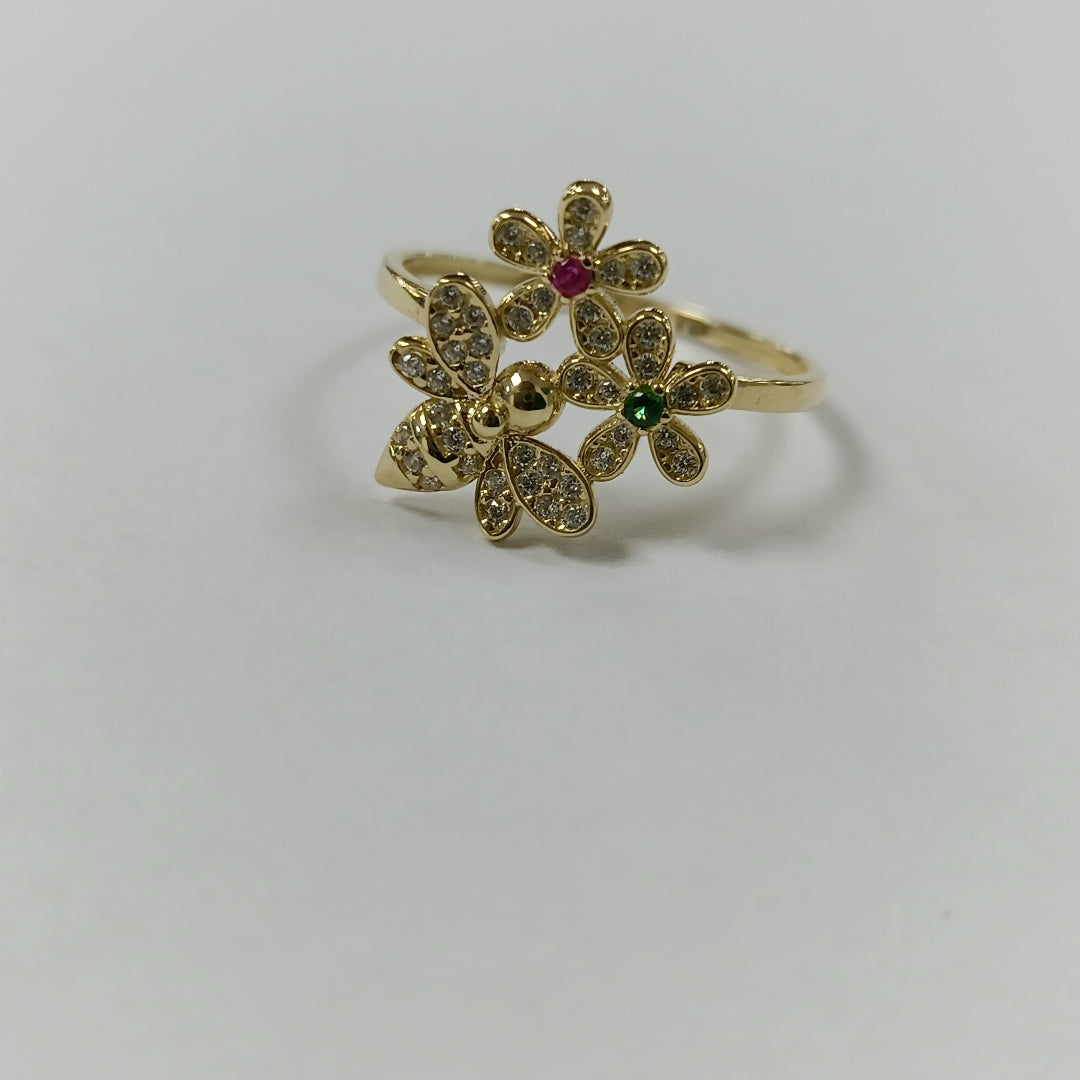 ANILLOS DAMA ORO 14K 1.5 (NUEVO)