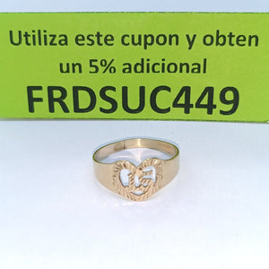 ANILLITO ORO 10 K 1.8 GRMS (SEMINUEVO)