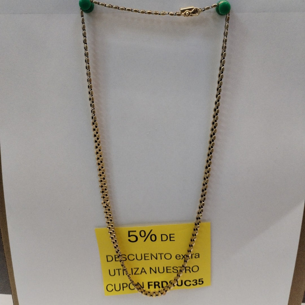 CADENA ORO 14 K 22.4 GRMS (SEMINUEVO)