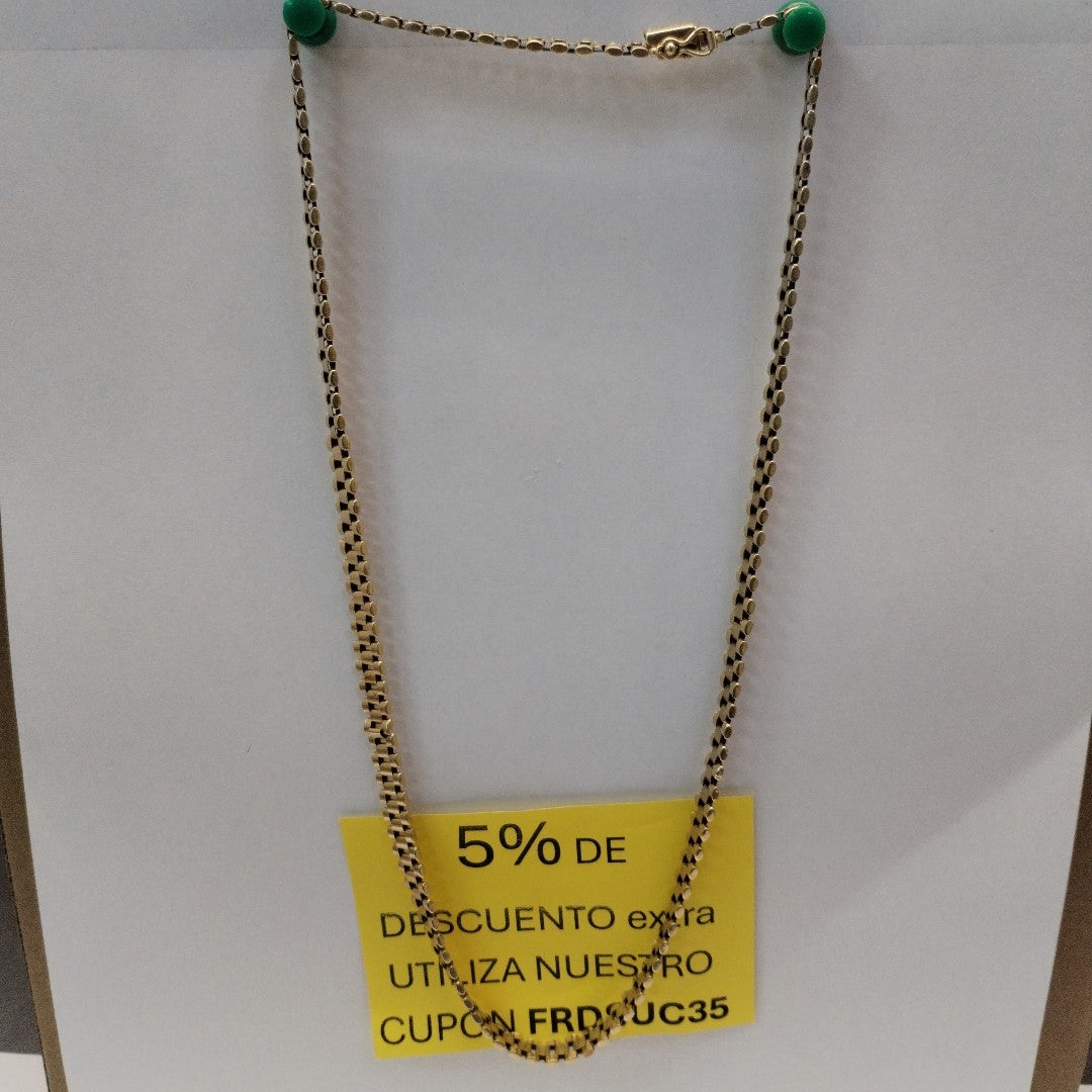 CADENA ORO 14 K 22.4 GRMS (SEMINUEVO)