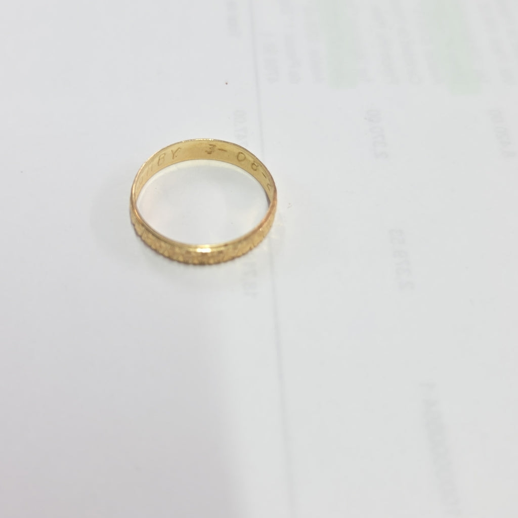 ARGOLLA ORO 10 K 1,00 GRMS (SEMINUEVO)