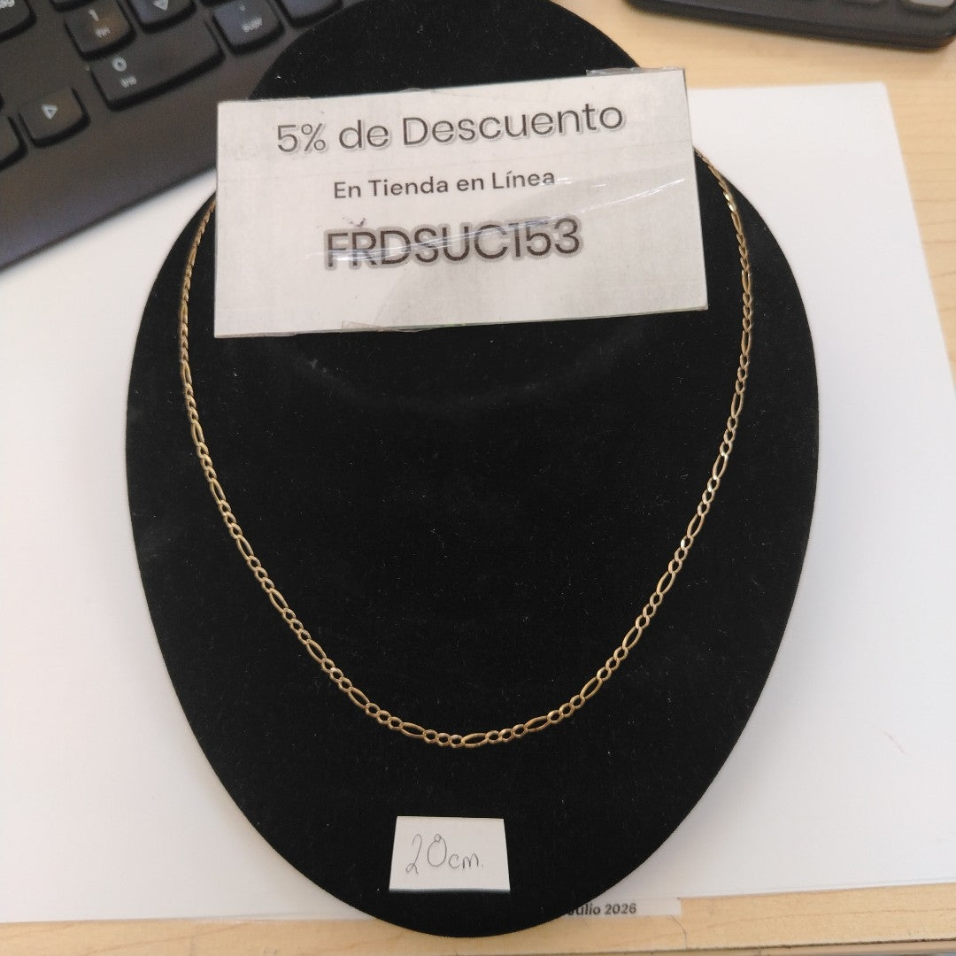 CADENA ORO 10 K 4.2 GRMS (SEMINUEVO)