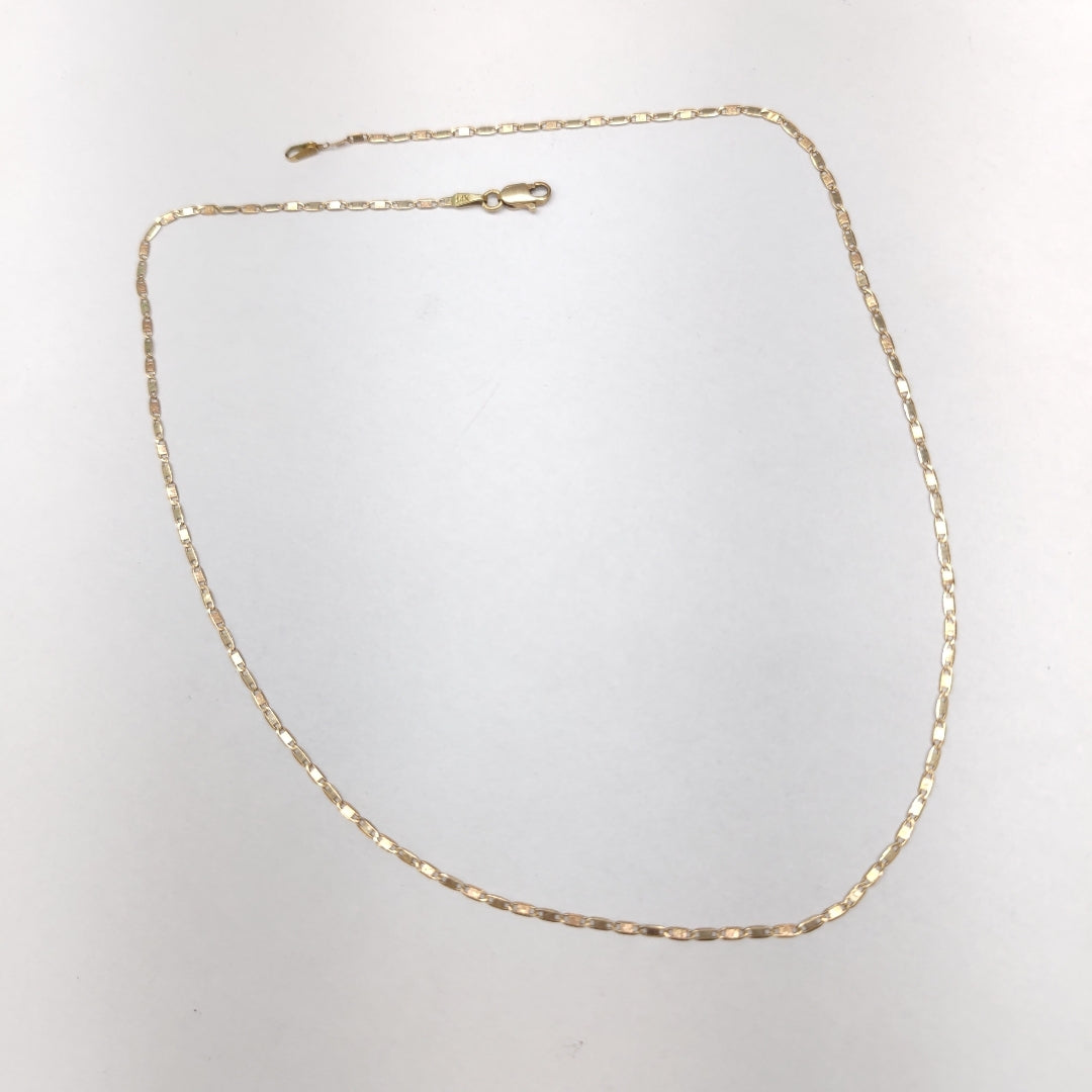 CADENA ORO 14 K 2,30 GRMS (SEMINUEVO)