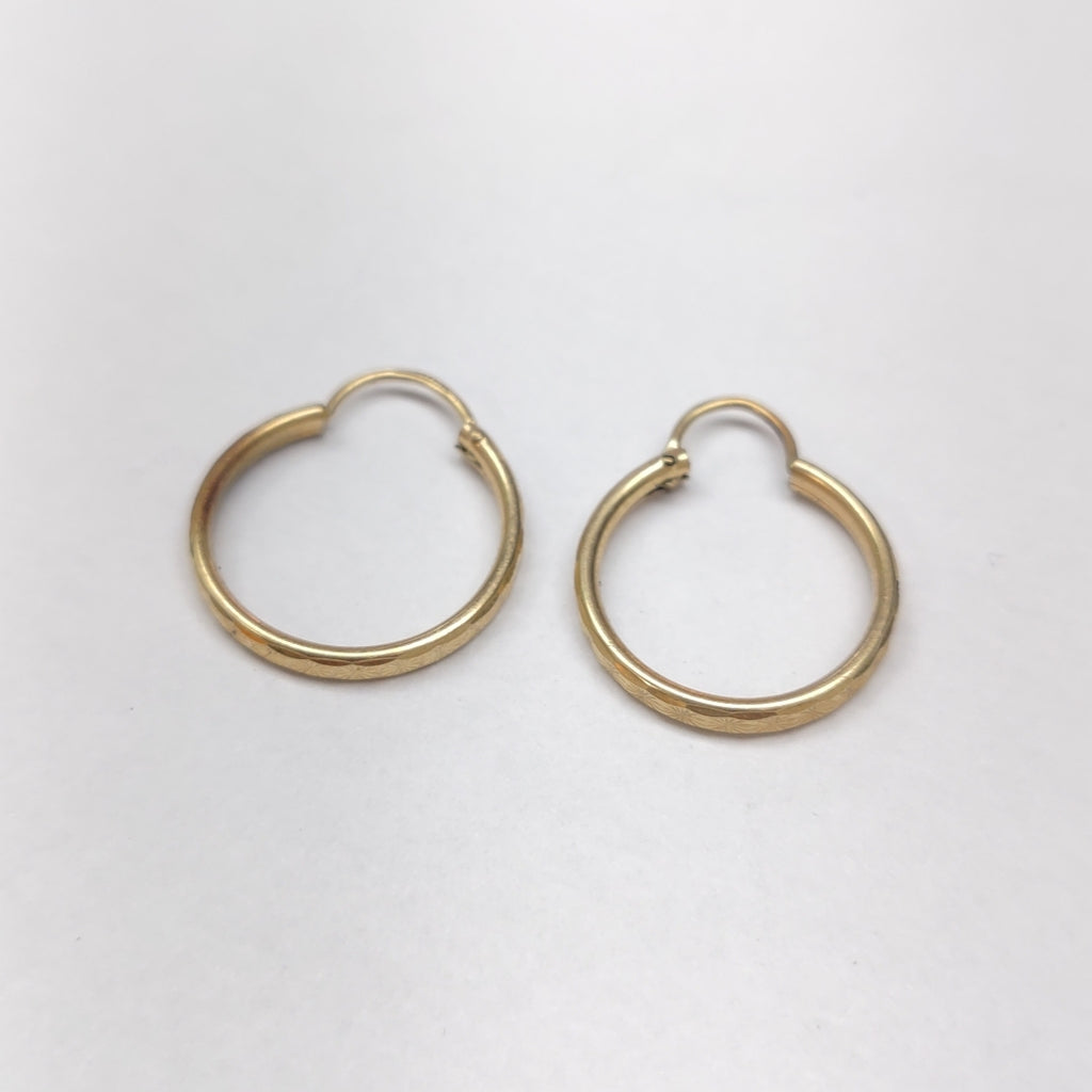 ARRACADAS PAR ORO 10 K 1.5 GRMS (SEMINUEVO)