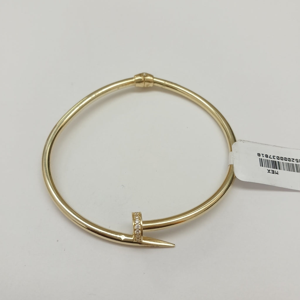PULSERA FIG CLAVO 10K 18 CM 5.5 GR (NUEVO)