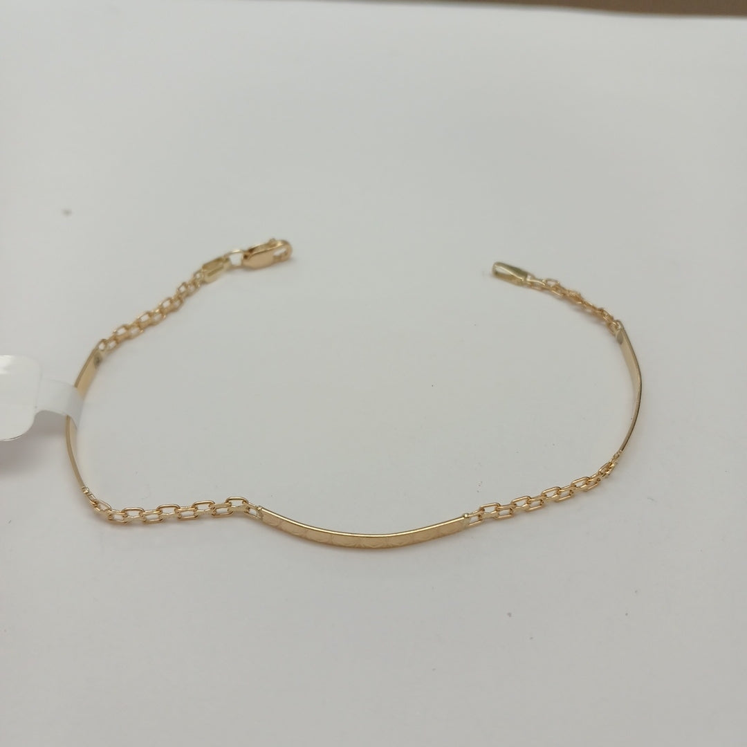 PULSERA ESPECIAL 10K 18 CM 2.5 GR (NUEVO)