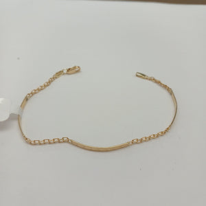 PULSERA ESPECIAL 10K 18 CM 2.5 GR (NUEVO)