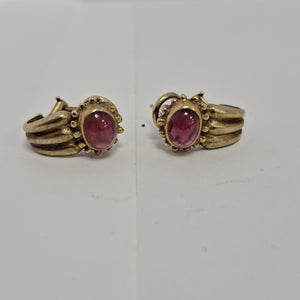 ARETES PAR ORO 14 K 7,60 GRMS (SEMINUEVO)