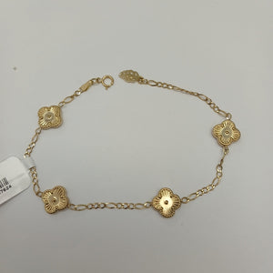 PULSERA ESPECIAL 10K 21 CM 3.5 GR (NUEVO)