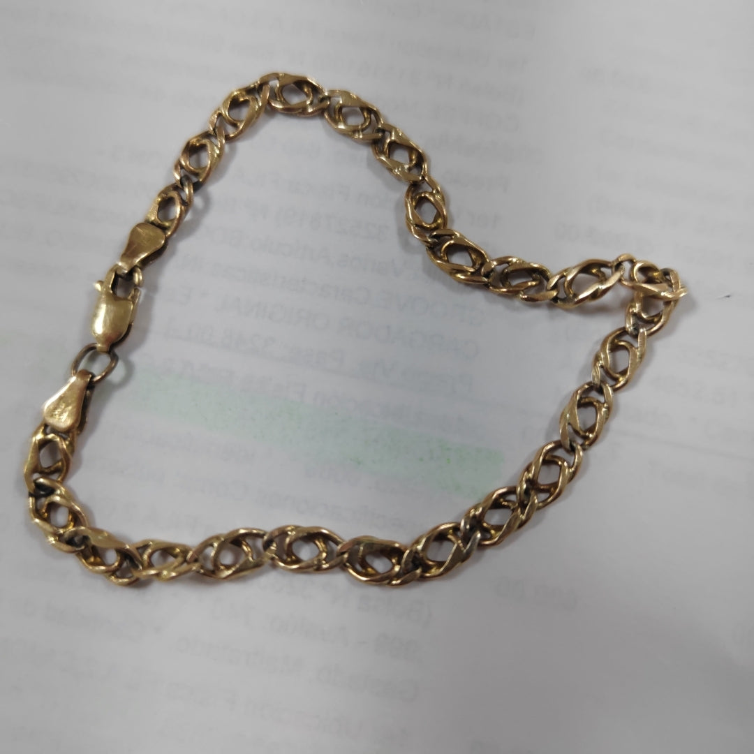 PULSERA ORO 14 K 5.6 GRMS (SEMINUEVO)