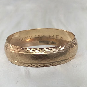 ARGOLLA ORO 14 K 2.1 GRMS (SEMINUEVO)