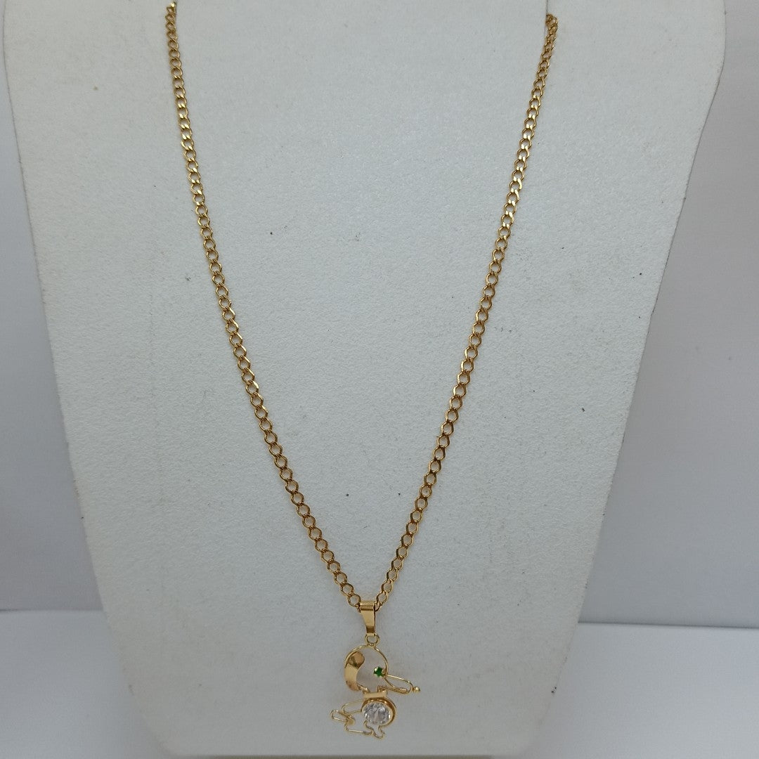 CADENA,DIJE ORO 14 K 4,30 GRMS (SEMINUEVO)