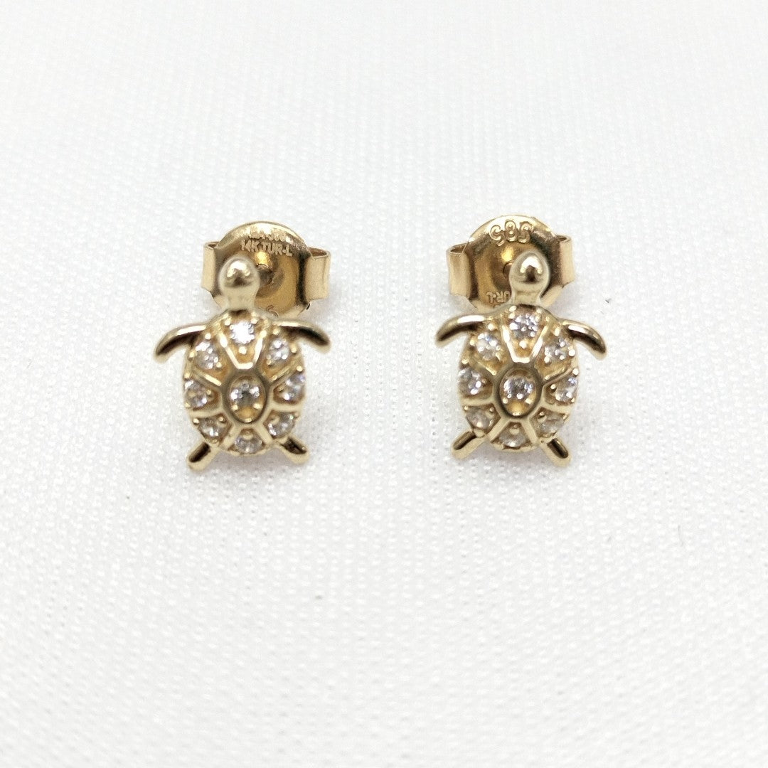BROQUELES ORO 14K 1.2 (NUEVO)