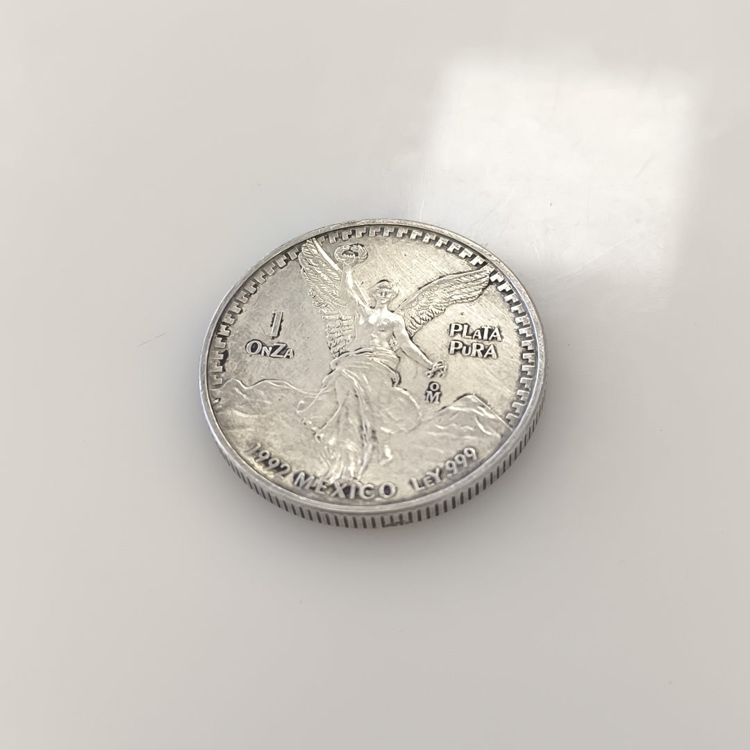 MEDALLA CONMEMORATIVA PLATA 31.1 GRMS (SEMINUEVO)