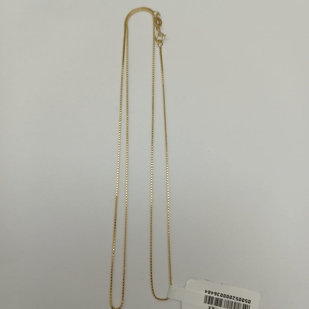 CADENA VENECIANO 14K 55 CM 2.4 GR (NUEVO)