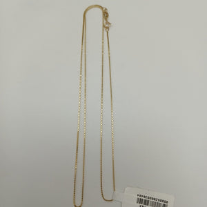 CADENA VENECIANO 14K 55 CM 2.4 GR (NUEVO)