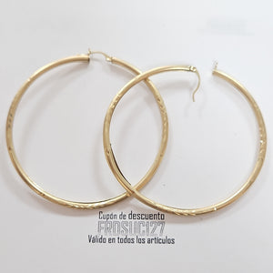 ARRACADAS PAR ORO 14 K 7,70 GRMS (SEMINUEVO)