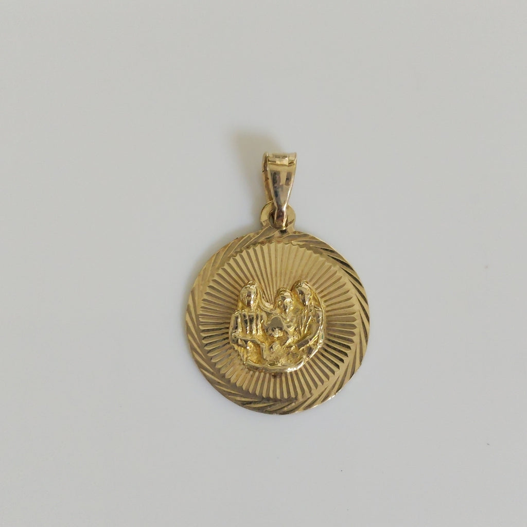 MEDALLA RELIGIOSA ORO 10 K 1.6 GRMS (SEMINUEVO)