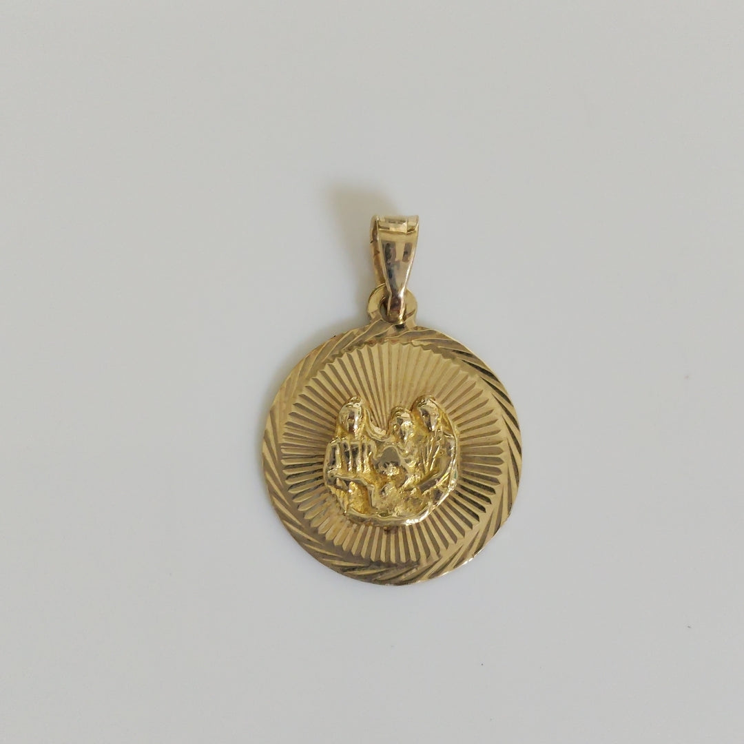 MEDALLA RELIGIOSA ORO 10 K 1.6 GRMS (SEMINUEVO)