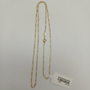 CADENA TEJIDO 3X1 14K 55 CM 2.3 GR (NUEVO)