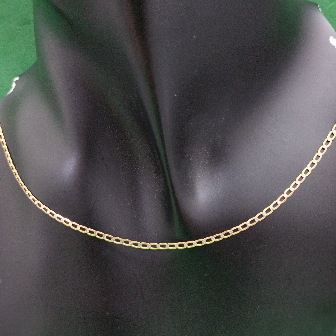 CADENA ORO, RODIADO 10 K 1.3 GRMS (SEMINUEVO)