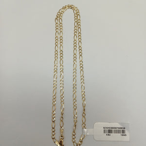 CADENAS 3X1 ORO 14K 55 CM 5.1 GR (NUEVO)