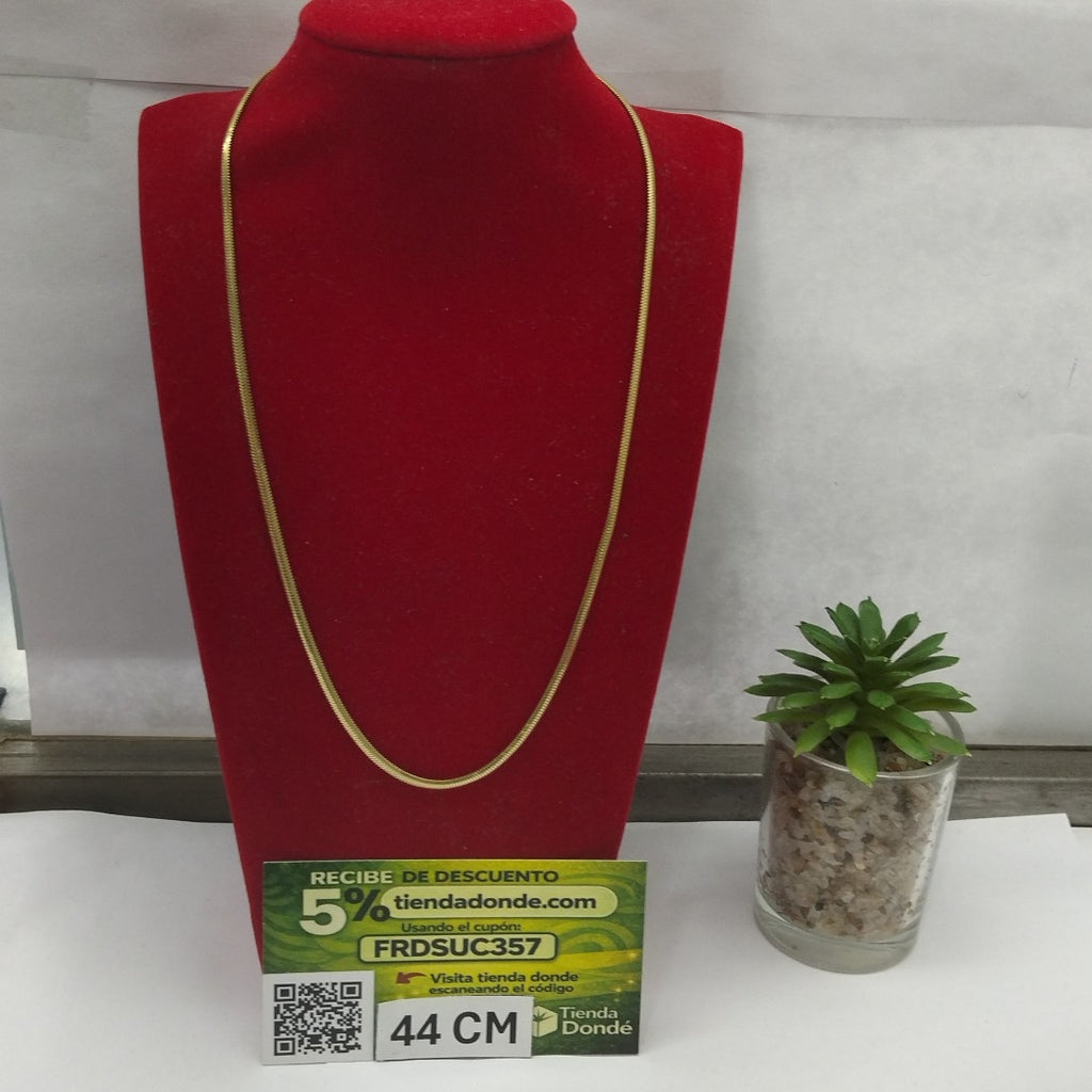 CADENA ORO 14 K 5.2 GRMS (SEMINUEVO)