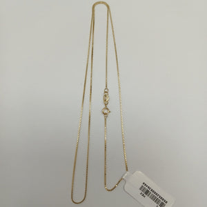 CADENA VENECIANO 14K 55 CM 2.4 GR (NUEVO)