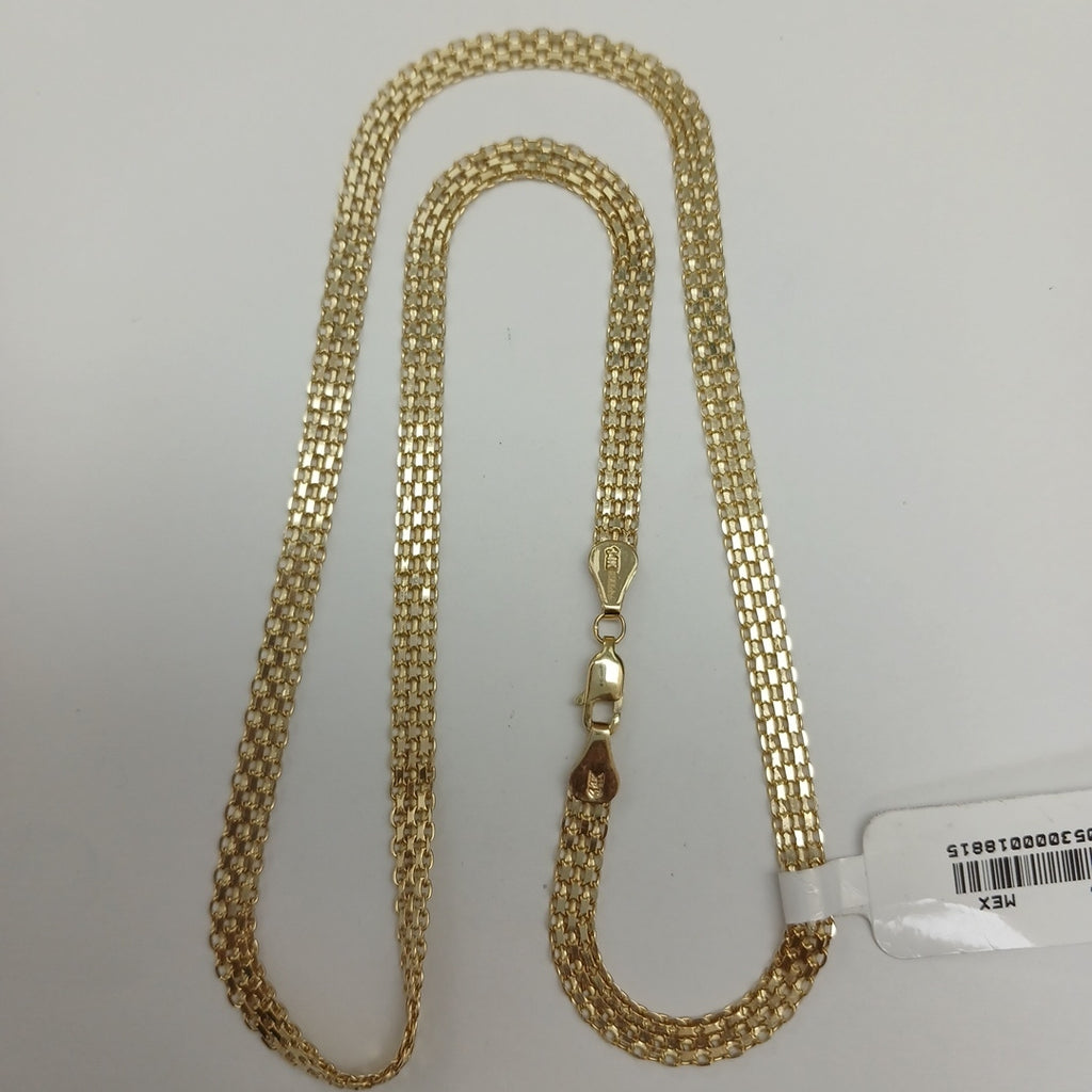 CADENA ESPECIAL 14K 50 CM 11.6 GR (NUEVO)