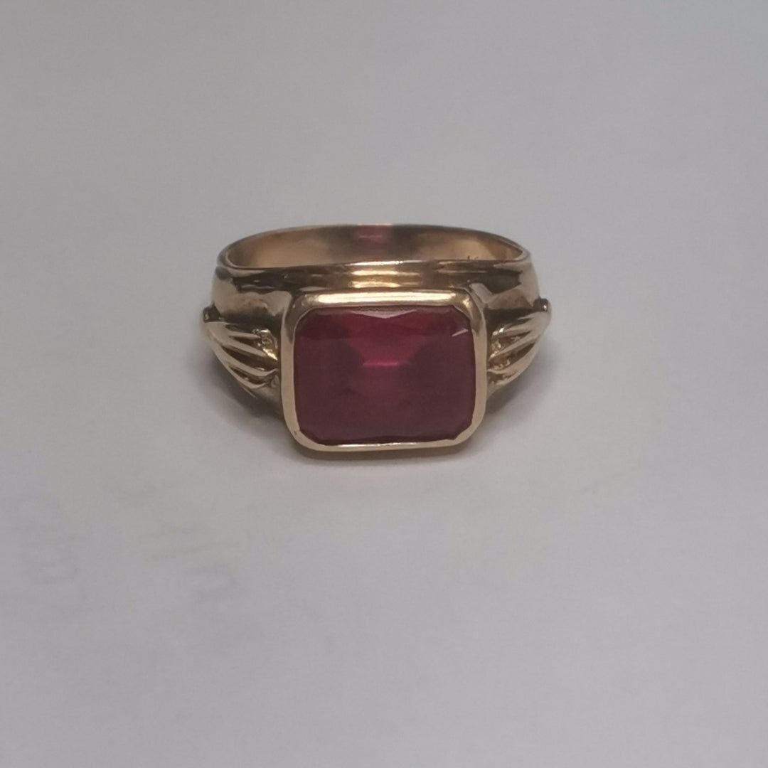 ANILLO ORO 14 K 6.4 GRMS (SEMINUEVO)