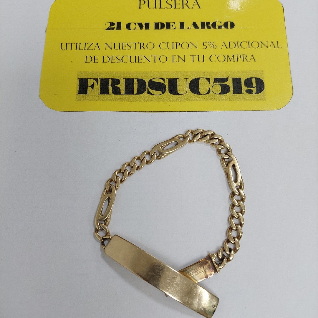 ESCLAVA ORO 14 K 26 GRMS (SEMINUEVO)