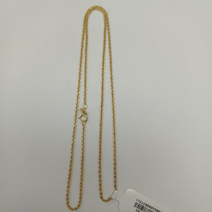 CADENA TORZAL 10K 55 CM 4.7 GR (NUEVO)