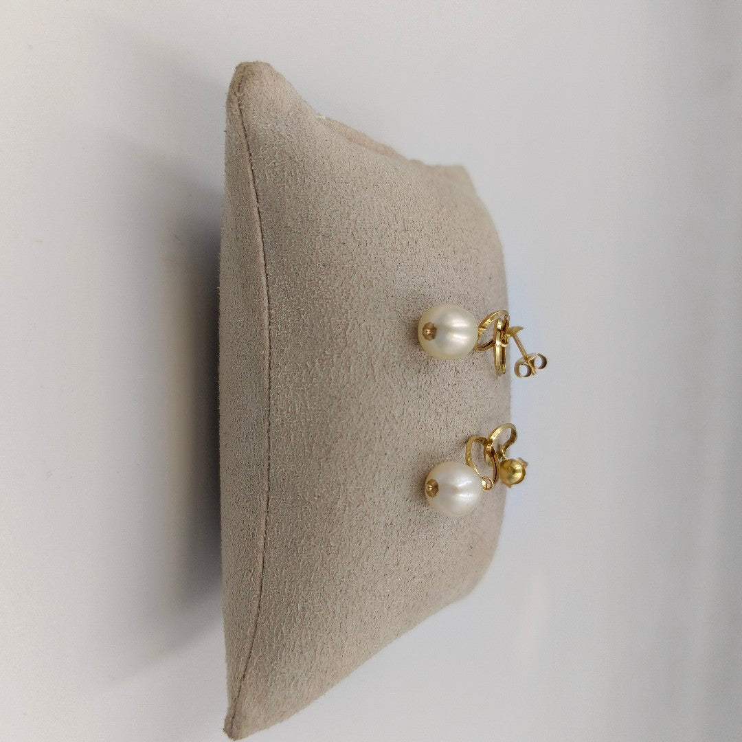 BROQUELES PAR ORO 14 K 2,50 GRMS (SEMINUEVO)