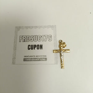 CRISTO ORO COMBINADO 10 K 0.8 GRMS (SEMINUEVO)
