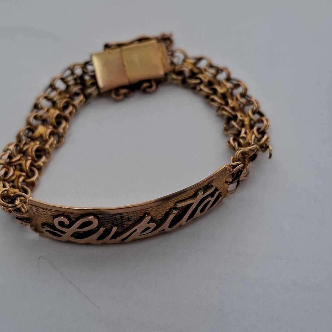 PULSERA ORO 8 K 17.9 GRMS (SEMINUEVO)
